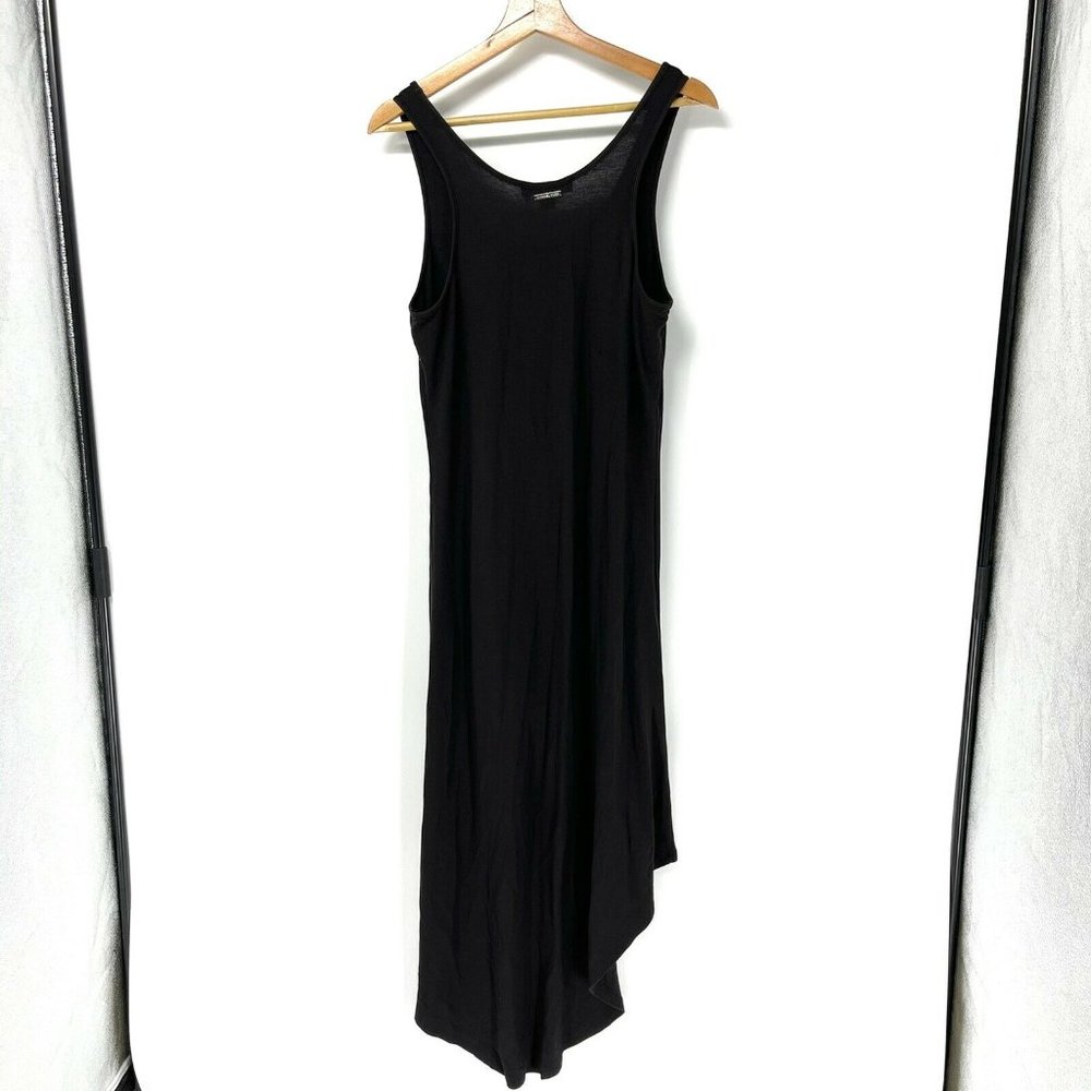 Size Medium Michael Kors Solid Black Relaxed Dress - image 5